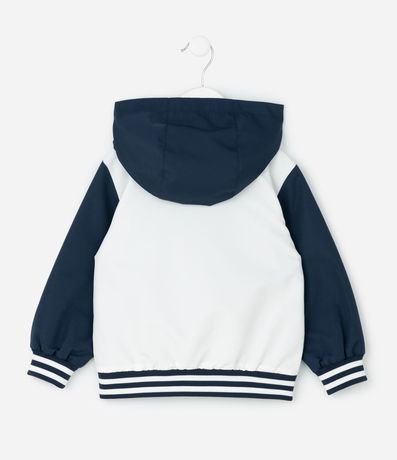 Campera College en Microfibra con Capucha - Talle 1 a 6  Anos 2
