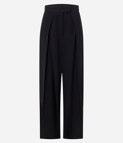 Pantalón Recto Sastrería con Pliegues Delanteros 5