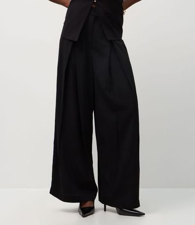 Pantalón Recto Sastrería con Pliegues Delanteros 3