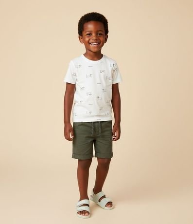 Remera Infantil con Estampado Perro Salchicha- Talle 1 a 4 años