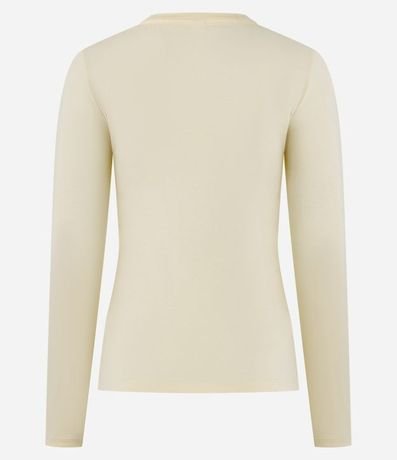 Blusa en Algodón con Cuello Redondo 6