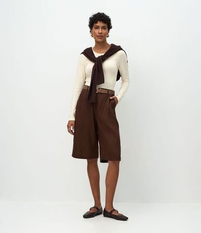 Blusa en Algodón con Cuello Redondo 2