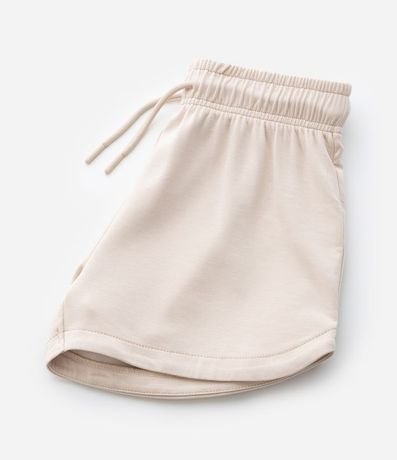 Short Infantil Runner en Algodón Sin Felpa con Lazo Tam - 5 a 14 años 9