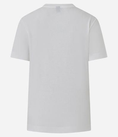 Remera Manga Corta en Algodón con Lazo Grande 3