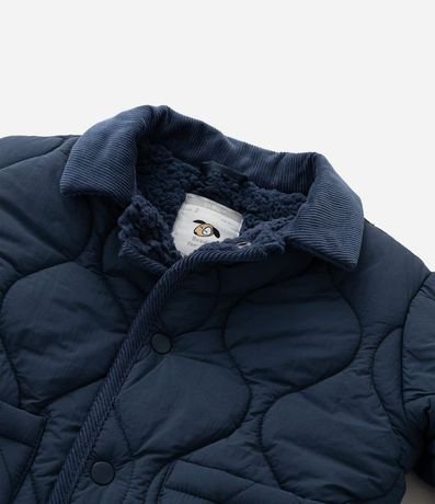 Campera Infantil Matelaseada con Cuello de terciopelo – Talles 1 a 6 años. 4