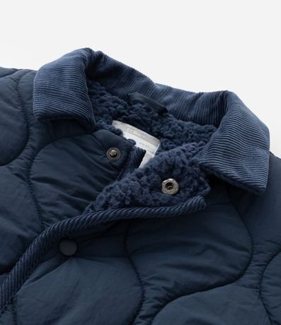 Campera Infantil Matelaseada con Cuello de terciopelo – Talles 1 a 6 años. 5