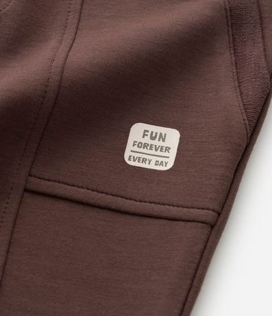 Pantalón Infantil en Modal con Recortes y Bolsillos - Talle 1 a 6 años 6