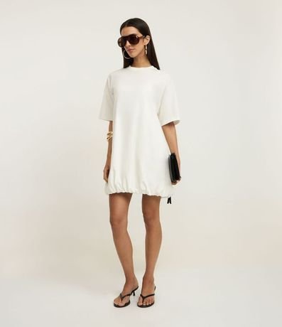 Vestido Estilo Camiseta Balonê 3