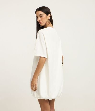 Vestido Estilo Camiseta Balonê 5