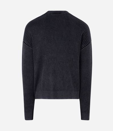 Suéter Punto Texturizado Acid Wash Boxy 5