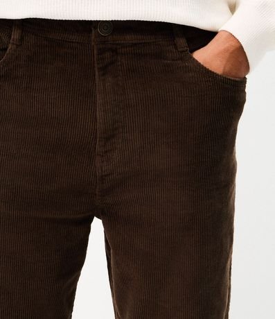 Pantalón Baggy en Terciopelo Cotelê 3