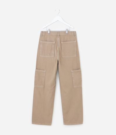 Pantalón Infantil Skate en Sarga con Recortes - Talle 5 a 14 años 2