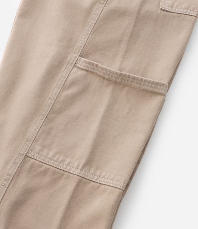 Pantalón Infantil Skate en Sarga con Recortes - Talle 5 a 14 años 7