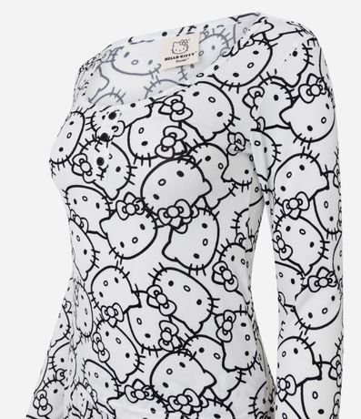 Pijama Larga con Estampa de Hello Kitty 2