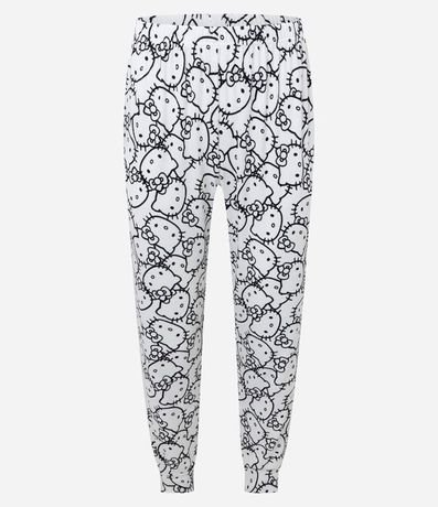 Pijama Larga con Estampa de Hello Kitty 4