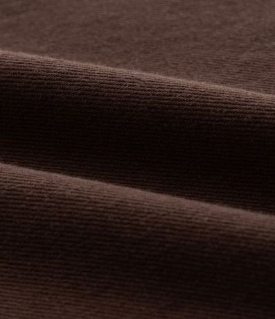 Pantalón Baggy en Sarga con Costura Contrastante y Cordón en la Cintura 3