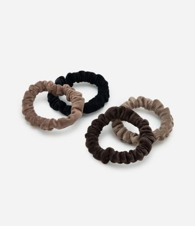 Kit 04 Gomitas para el Pelo Fruncidos 2