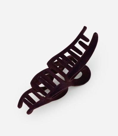 Pinza para el Pelo Atercipelado con Formato Zigzag 2