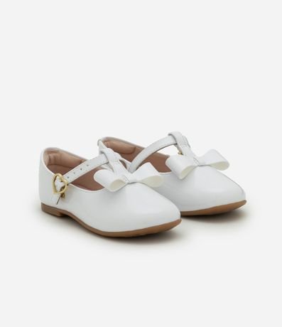 Zapatilla Infantil con Moña Aplicada – Talle 20 a 25