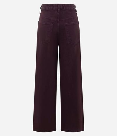 Pantalón Recto Loose en Sarga con Bolsillos 2