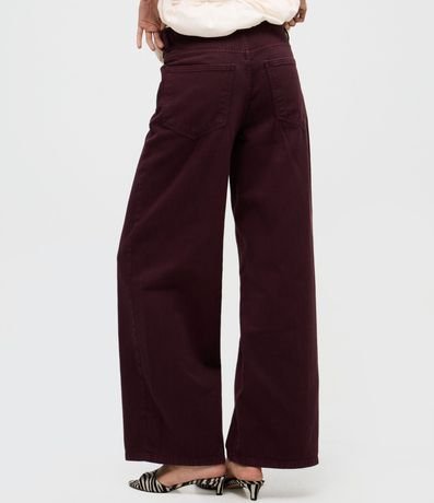Pantalón Recto Loose en Sarga con Bolsillos 4