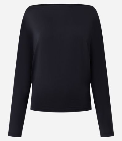 Blusa con Manga Murciélago en Microfibra 5