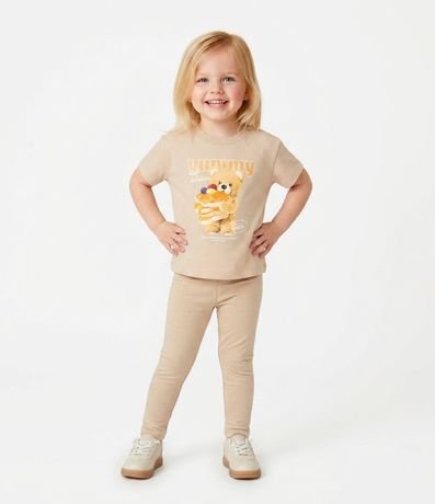Remera Infantil con Estampa de Oso – Talle 1 a 5/6 años