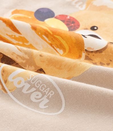 Remera Infantil con Estampa de Oso – Talle 1 a 5/6 años 3