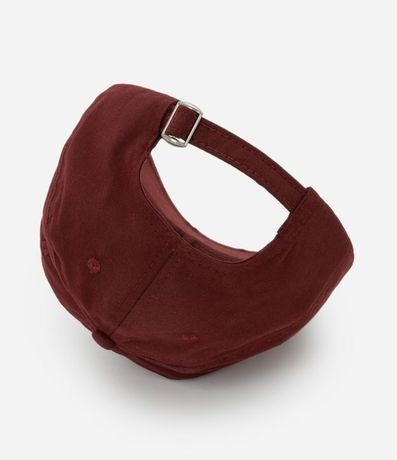 Gorra Ala Curva en Sarga con Bordado C'est la vie 3