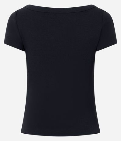 Blusa de Modal con Escote Bote 2