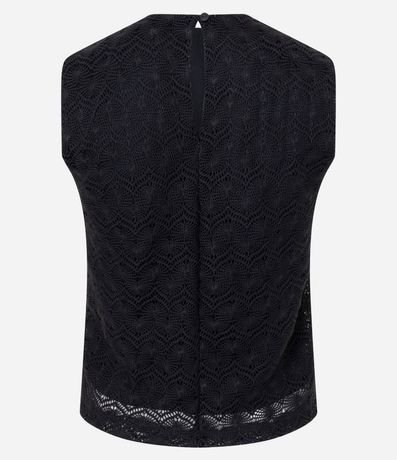 Blusa en Ganchillo Delicado con Breteles Anchos 3