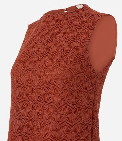 Blusa en Ganchillo Delicado con Breteles Anchos 2