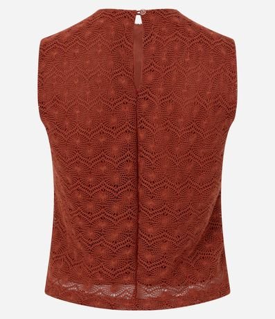 Blusa en Ganchillo Delicado con Breteles Anchos 3