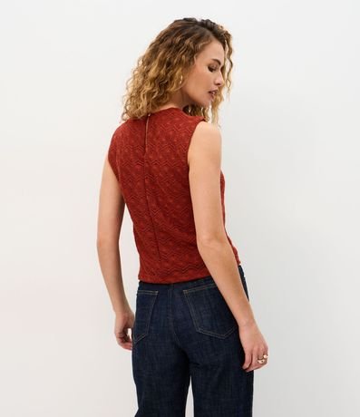 Blusa en Ganchillo Delicado con Breteles Anchos 4