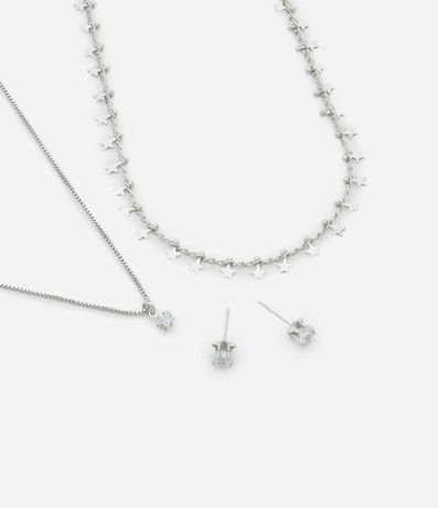 Conjunto de Collar Capas y Caravana con Punto de Luz