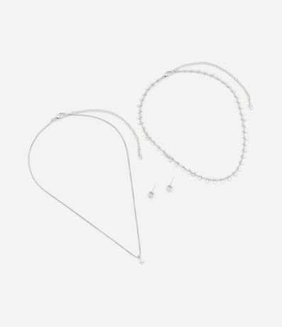 Conjunto de Collar Capas y Caravana con Punto de Luz 2