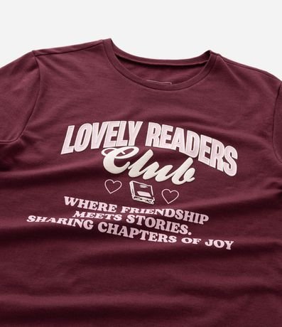Remera Infantil con Lettering Lovely Readers Club – Talle 7 a 16 años 5