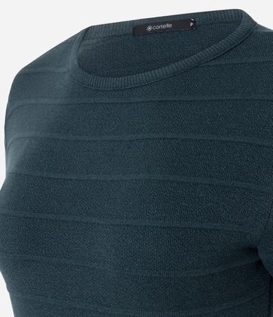 Blusa en Punto con Lineas Texturizadas 6