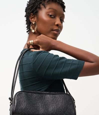 Blusa en Punto con Lineas Texturizadas 4