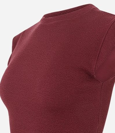 Blusa Acanalada con Sisa Diferenciada 5