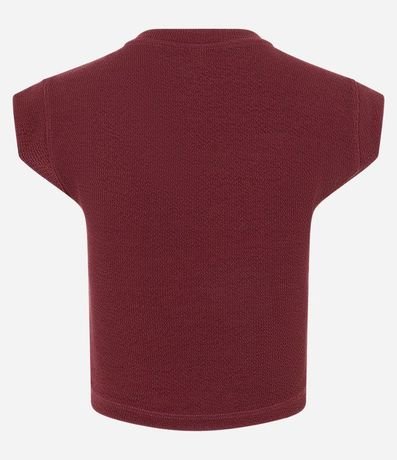 Blusa Acanalada con Sisa Diferenciada 6
