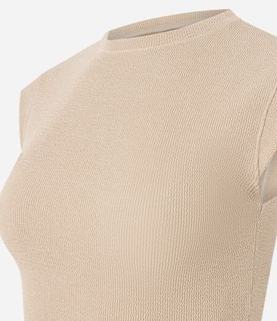 Blusa Acanalada con Sisa Diferenciada 6