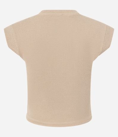 Blusa Acanalada con Sisa Diferenciada 7