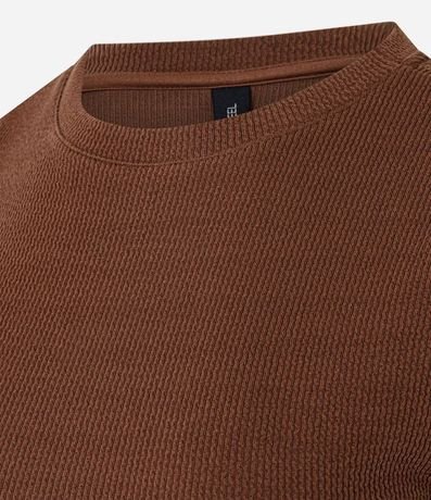 Blusa Acanalada con Sisa Diferenciada 5
