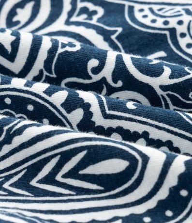 Vestido Midi con Estampado Paisley y Breteles Fruncidos Curve & Plus Size 7