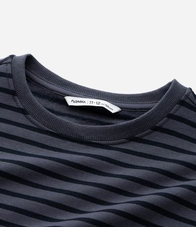 Remera Infantil Rayada Manga Larga en Algodón – Talle 5 a 14 años 3