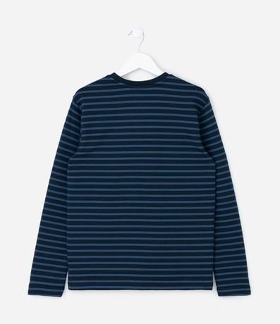 Remera Infantil Rayada Manga Larga en Algodón – Talle 5 a 14 años 2
