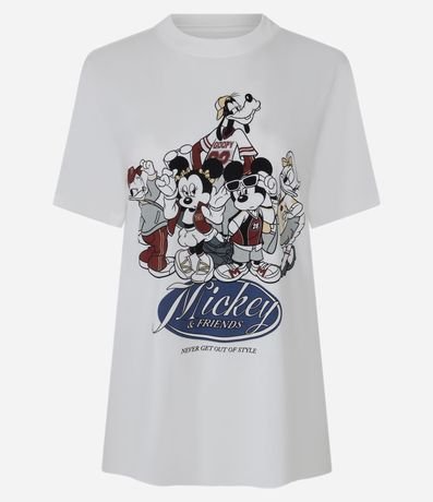 Remera en Algodón con Estampado Mickey y Amigos 3