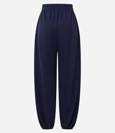 Pantalón Aladim Texturizada con Cintura Elástica 7