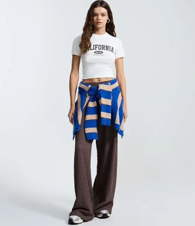 Remera New T-Shirt en Algodón con Lettering California 2